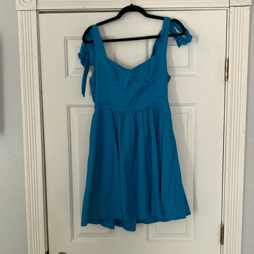 Entro Blue Mini Dress